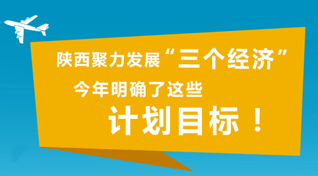 陜西聚力發(fā)展"三個經(jīng)濟" 今年明確了這些目標！