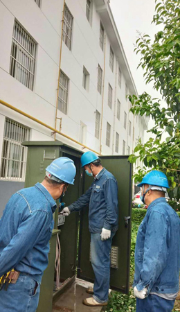 用電設備大排查 讓安置社區(qū)群眾用電無憂