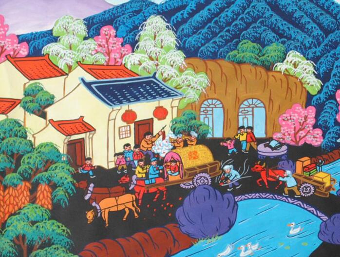 “畫”說運動之美——“農(nóng)民畫之鄉(xiāng)”的全運會場館之約