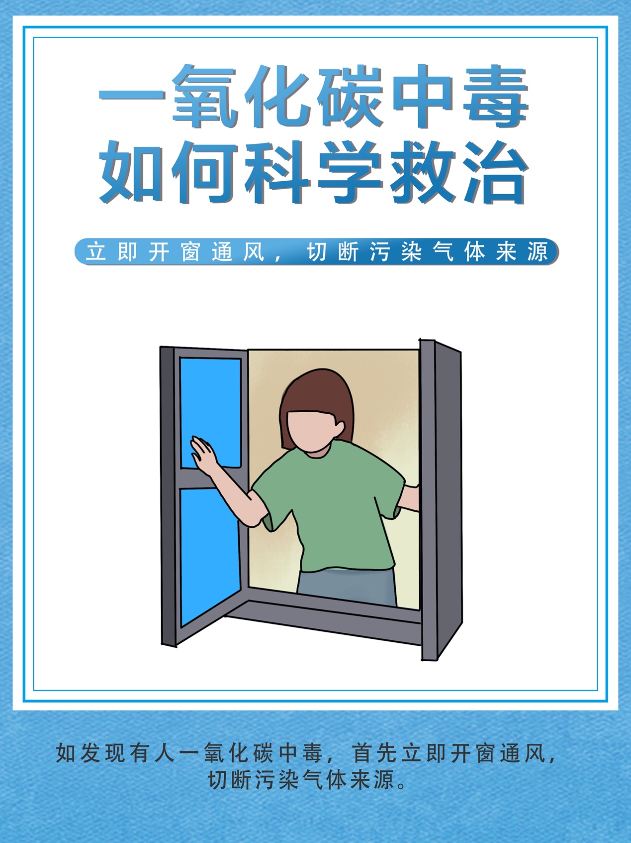 【海報】一氧化碳中毒，如何科學救治？